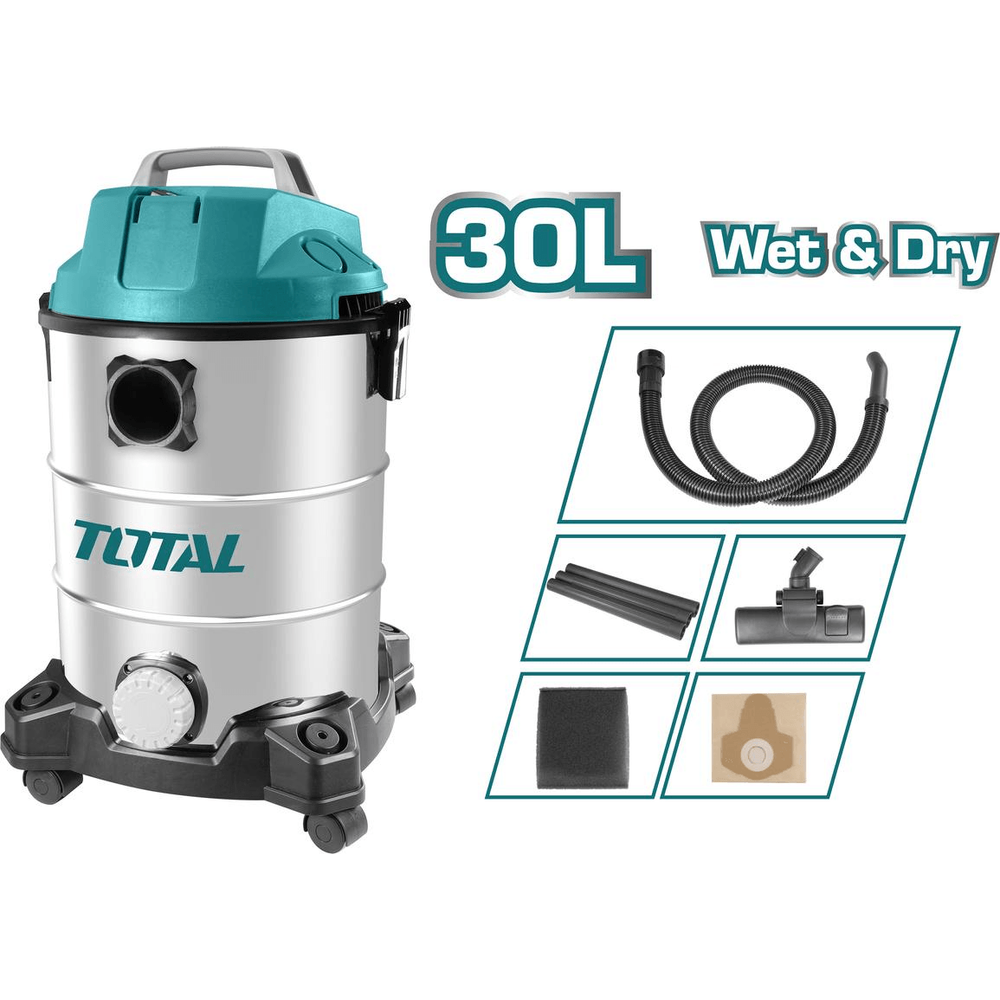 Total TVC13301 Vacuum Cleaner 1300W | Total by KHM Megatools Corp. Total TVC13301 Vacuum Cleaner 1300W | Total by KHM Megatools Corp.